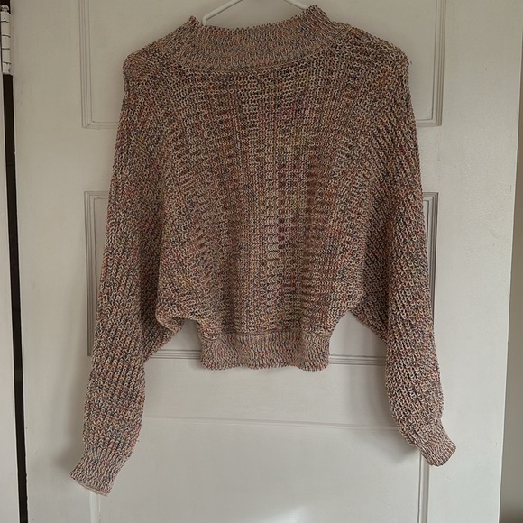 Multi coloured crew neck sweater - Picture 2 of 4